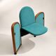 Rare Pair of Gufram Auditorium Armchairs, Italy, 1980s