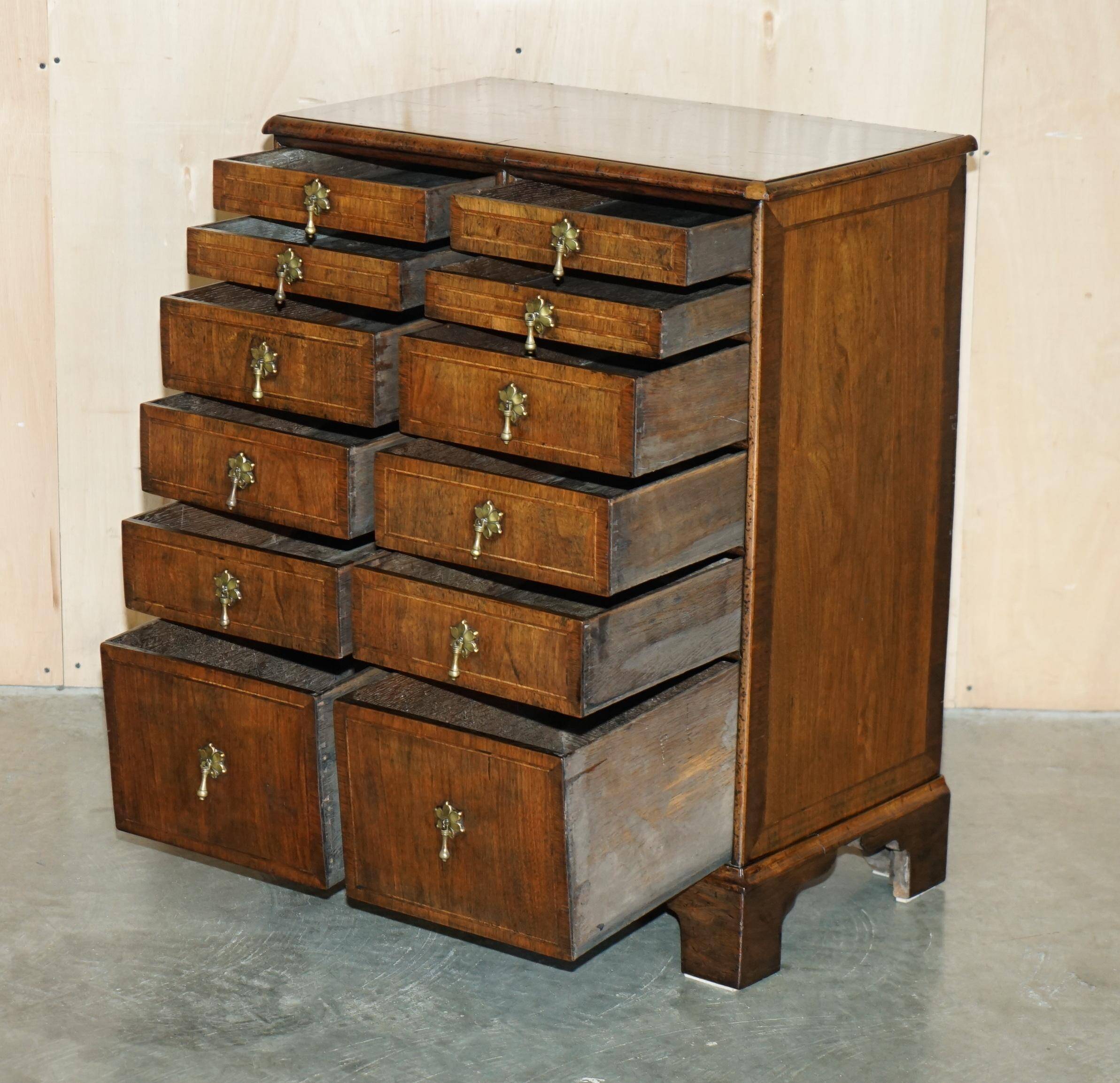 Burr Walnut Commode George III circa 1760