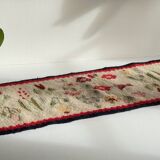 Tapis Rollakan décor de tulipes vintage