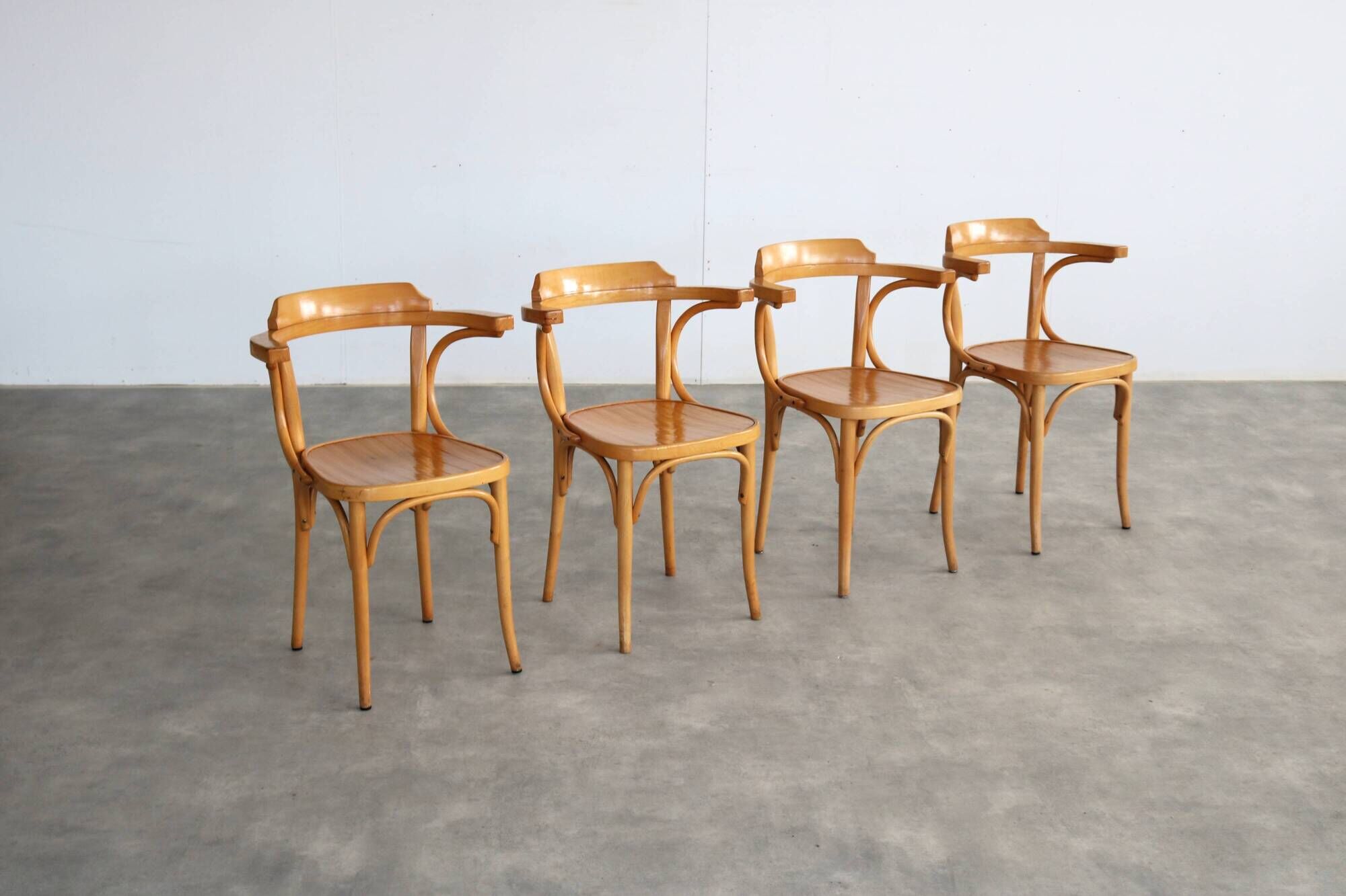 Vintage dining chairs | chairs | 1960s | Thonet style