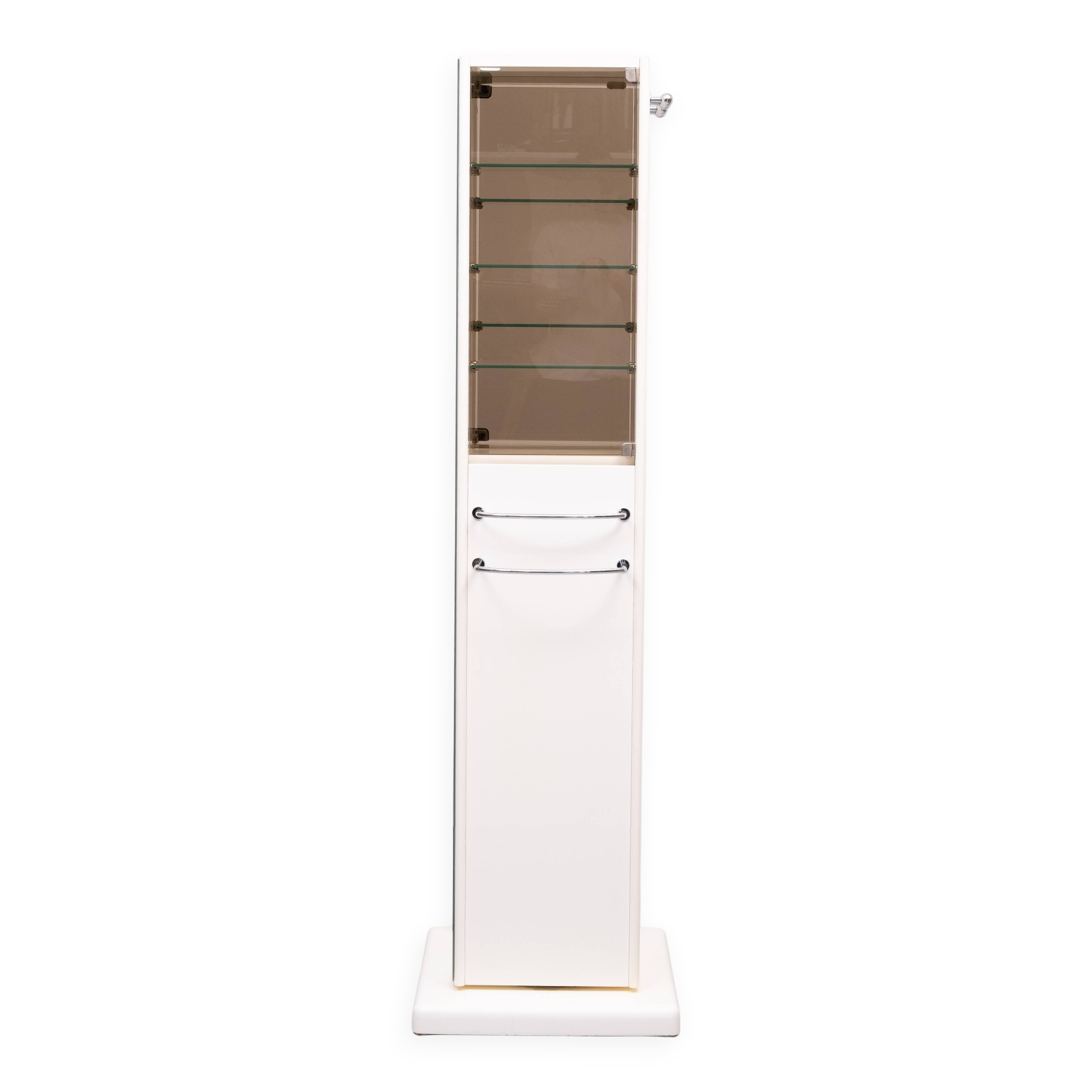 Free standing revolving Bathroom cabinet by Tulli Zuccari Italy