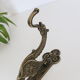 Gothic dragon rack, plant door or brass mantle holder