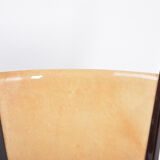 Set of four Italian Mid-Century Modern High Back dining chairs by Aldo Tura