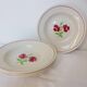 4 assiettes creuses K et G Luneville modèle Rose Mai 2106209