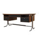 Bureau en noyer, Italie années 1970