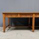 Grande table à draperie en bois antique