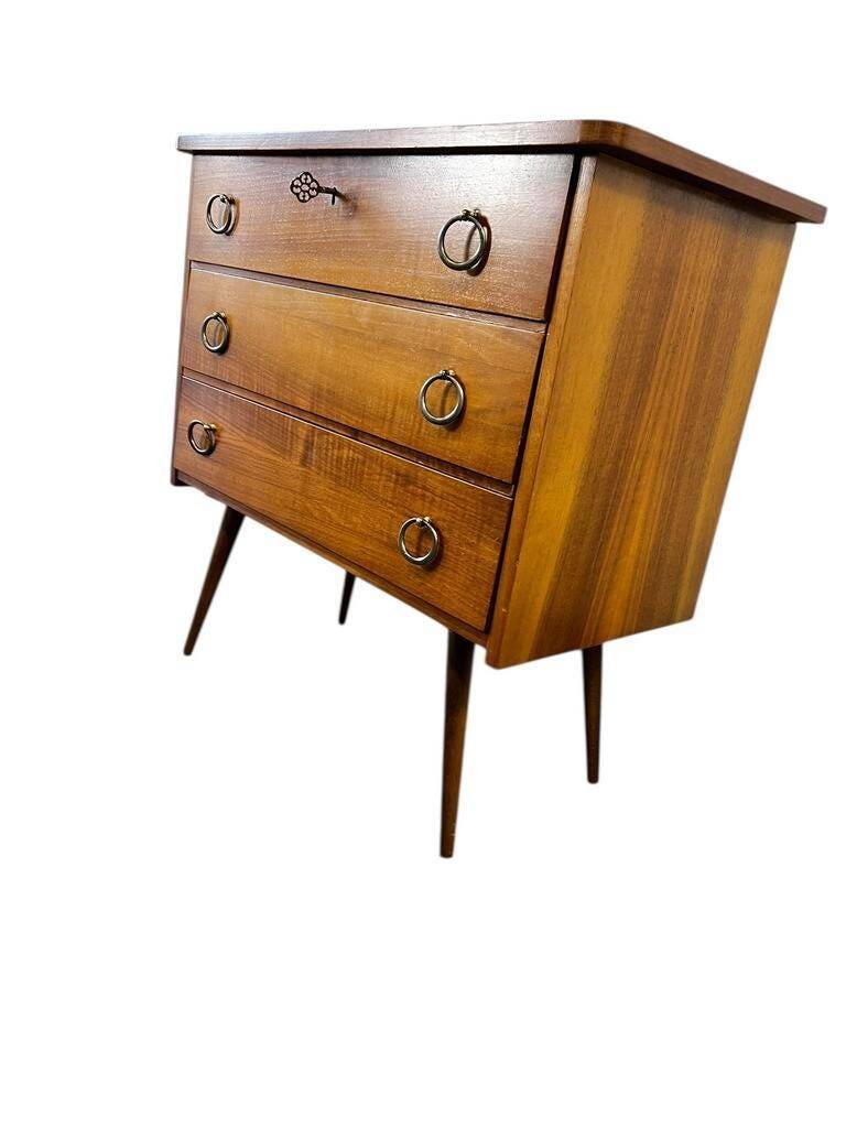 Vintage wooden mini chest of drawers