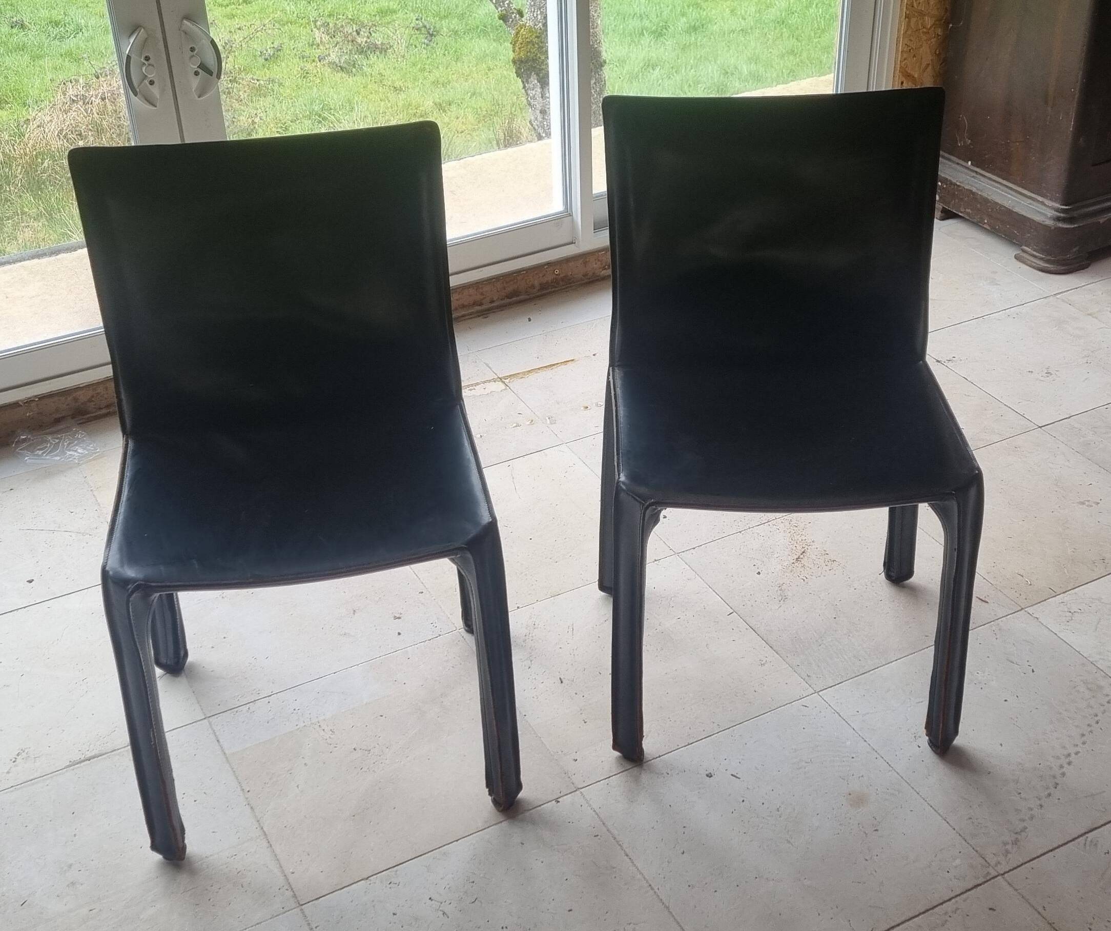 Cab 412 chairs by mario bellini cassina