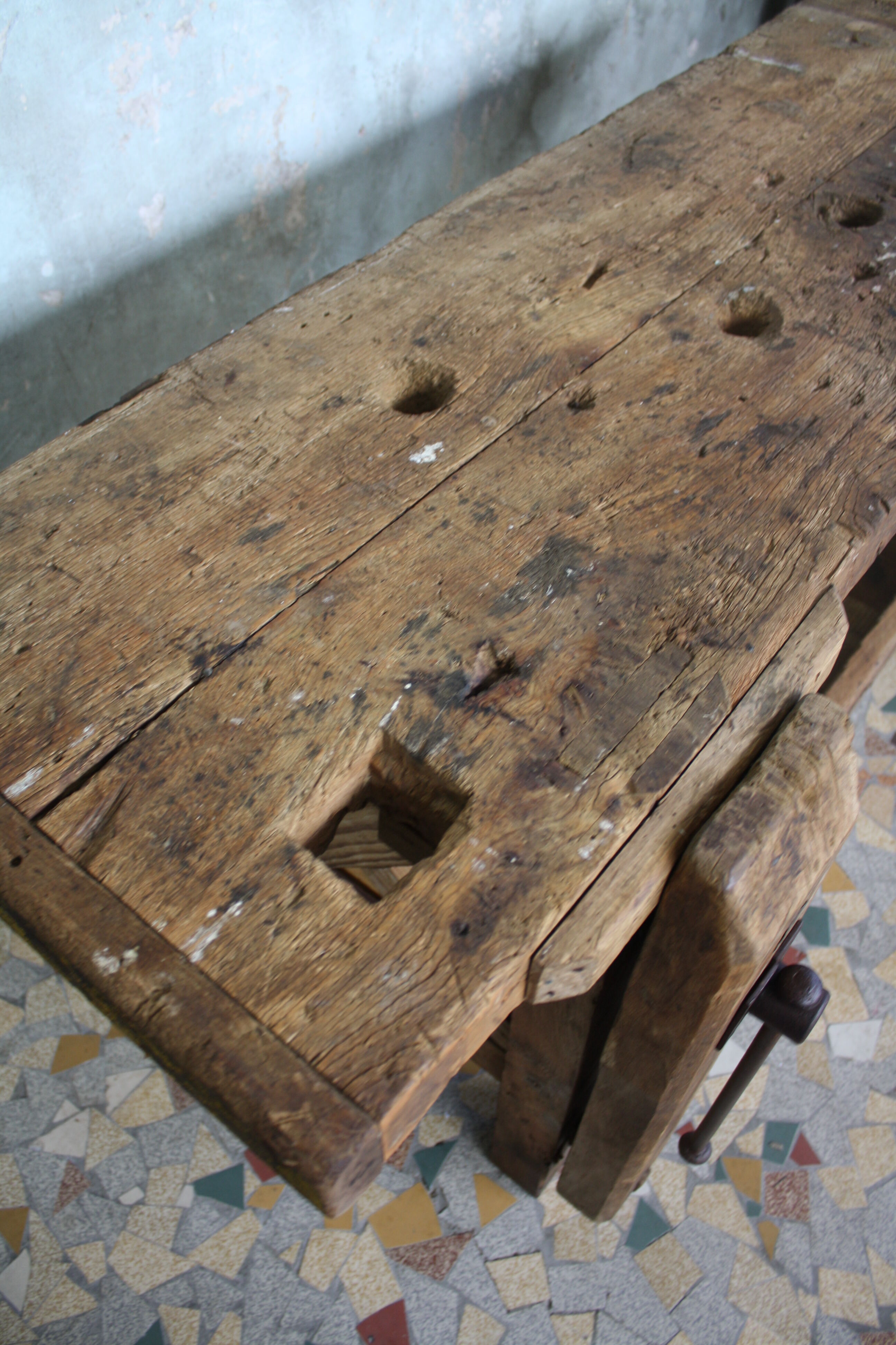 Established rough wood carpenter