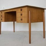 Bureau de direction vintage en teck danois, 1964