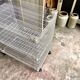 White metal service on wheels trolley