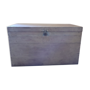 coffre en bois vintage