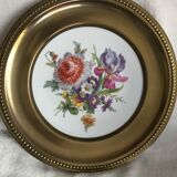 Fine porcelain floral plate