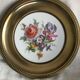 Fine porcelain floral plate