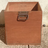 Wooden industrial crate