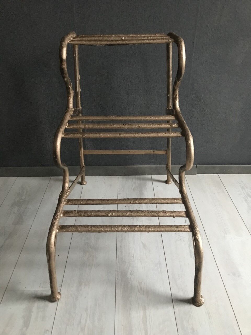 Vintage Staircase Gold Iron