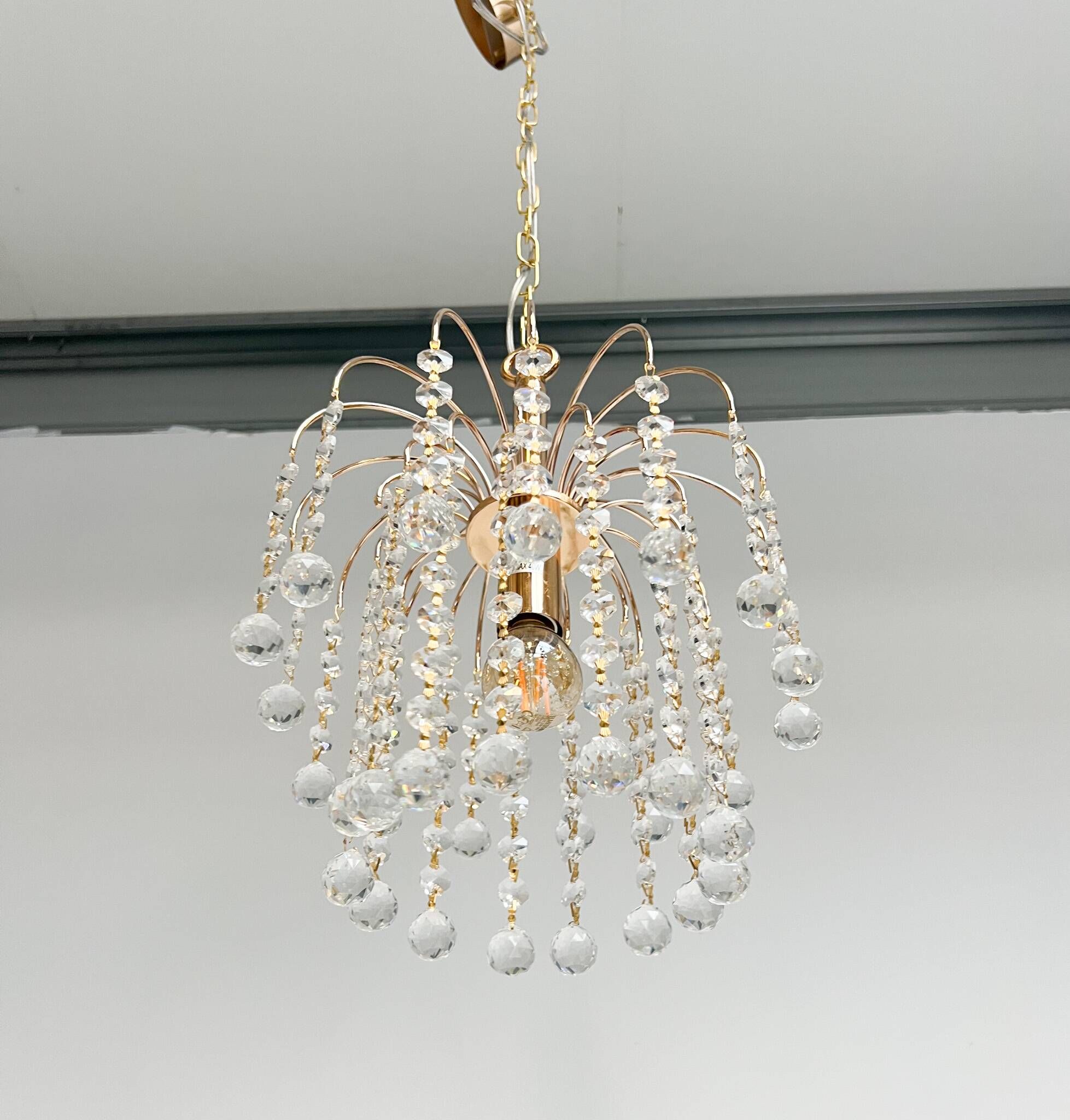 Italian cristal chandelier by Swarovski, after 2000