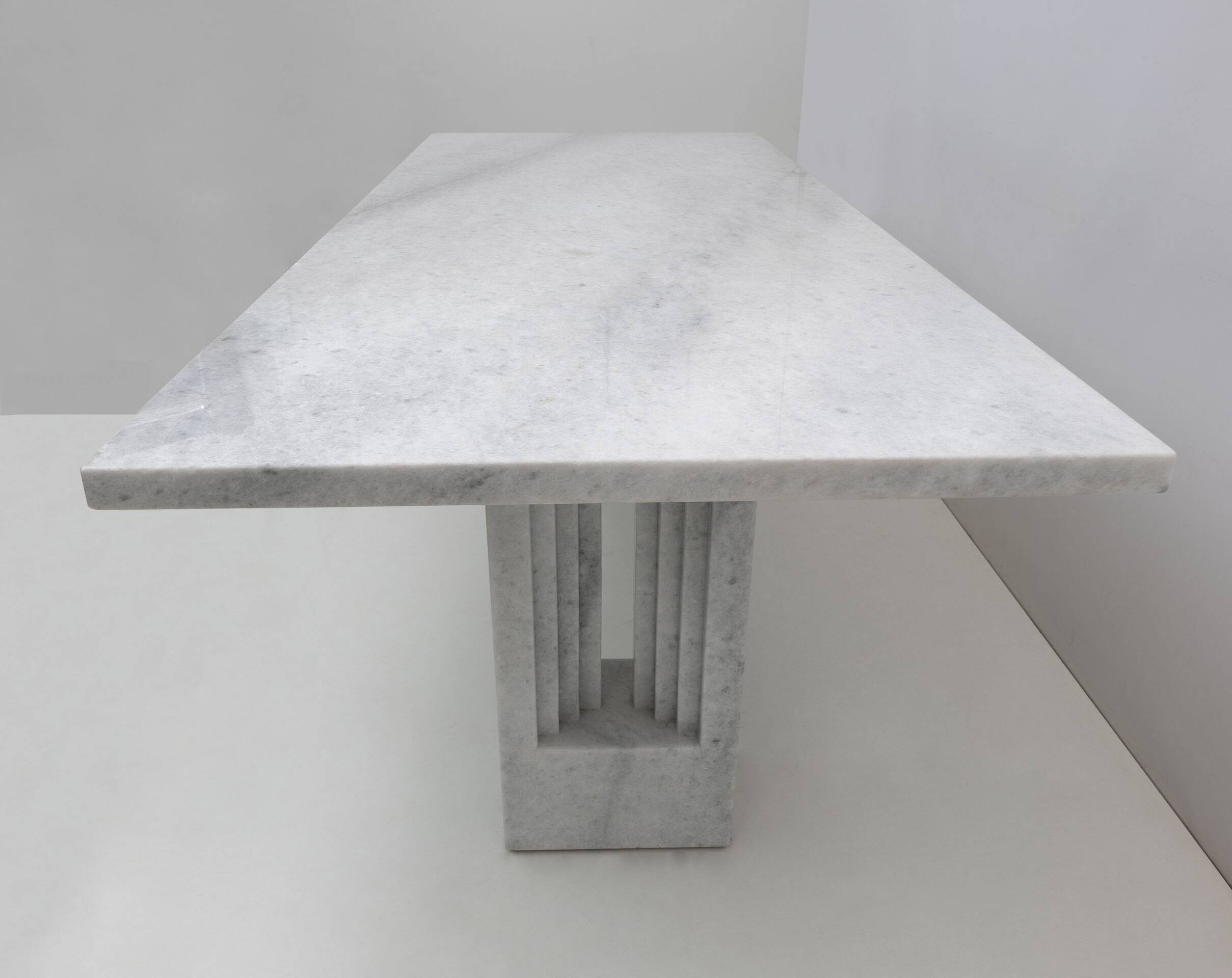 'Delfi' Marble Dining Table by Marcel Breuer and Carlo Scarpa for Gavina, I