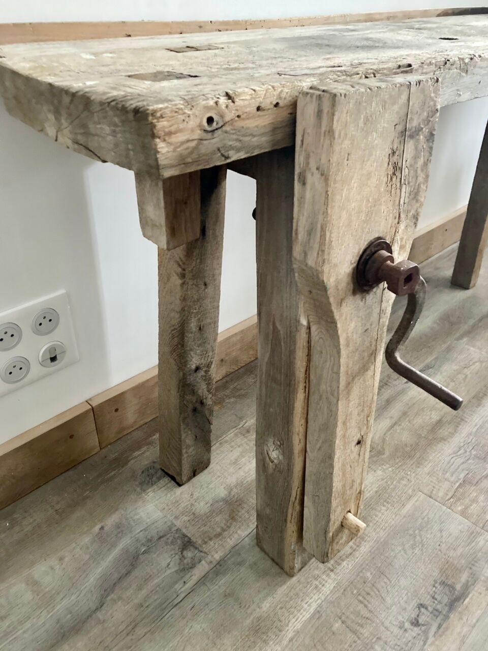 Authentic old workbench