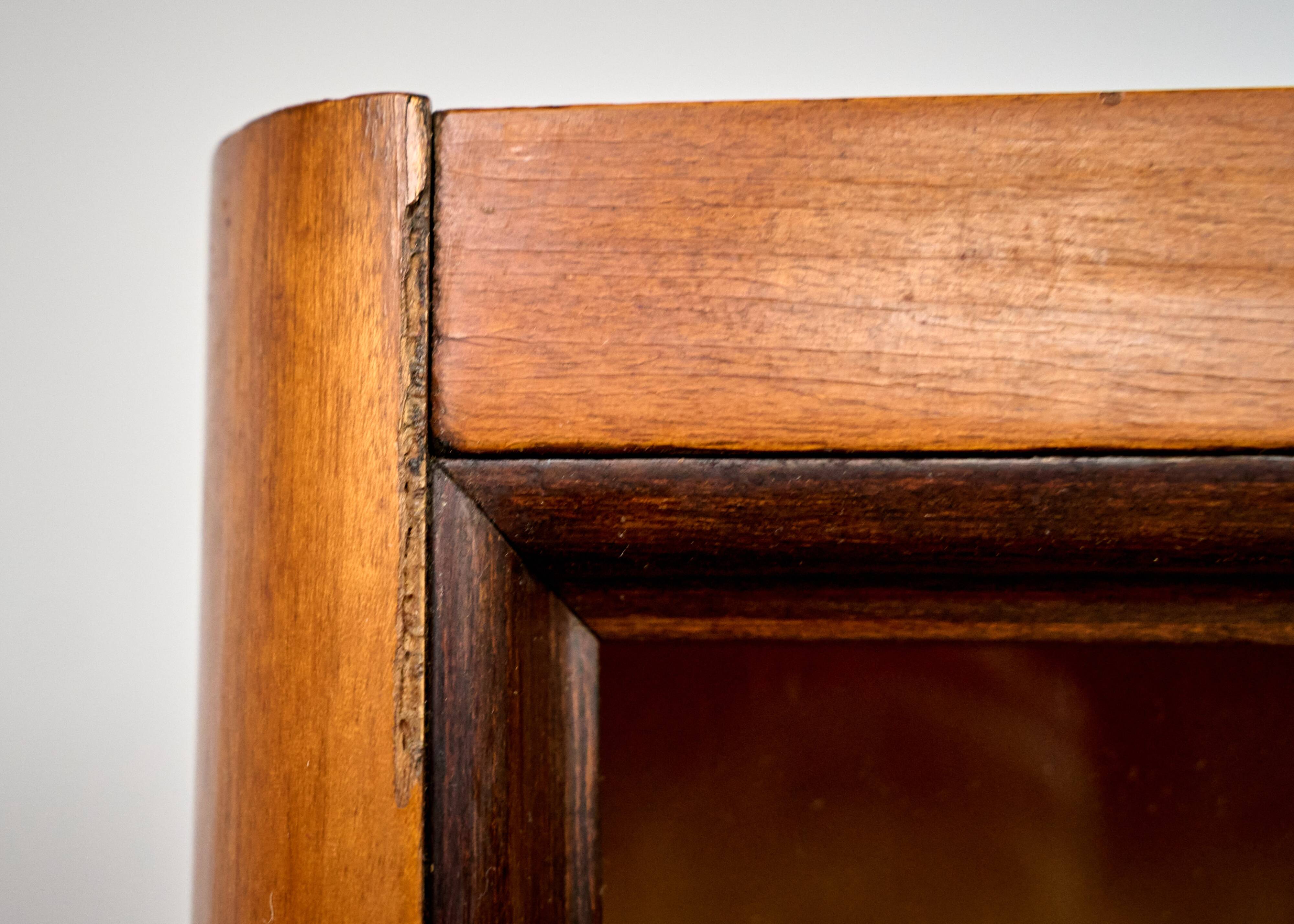 Art Deco Bookshelf, 1960s, Czechoslovakia