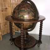 World Globe Map Bar