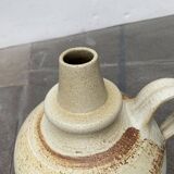 Large earthenware vase jug from German study pottery by Rudi Stahl, 1960s.