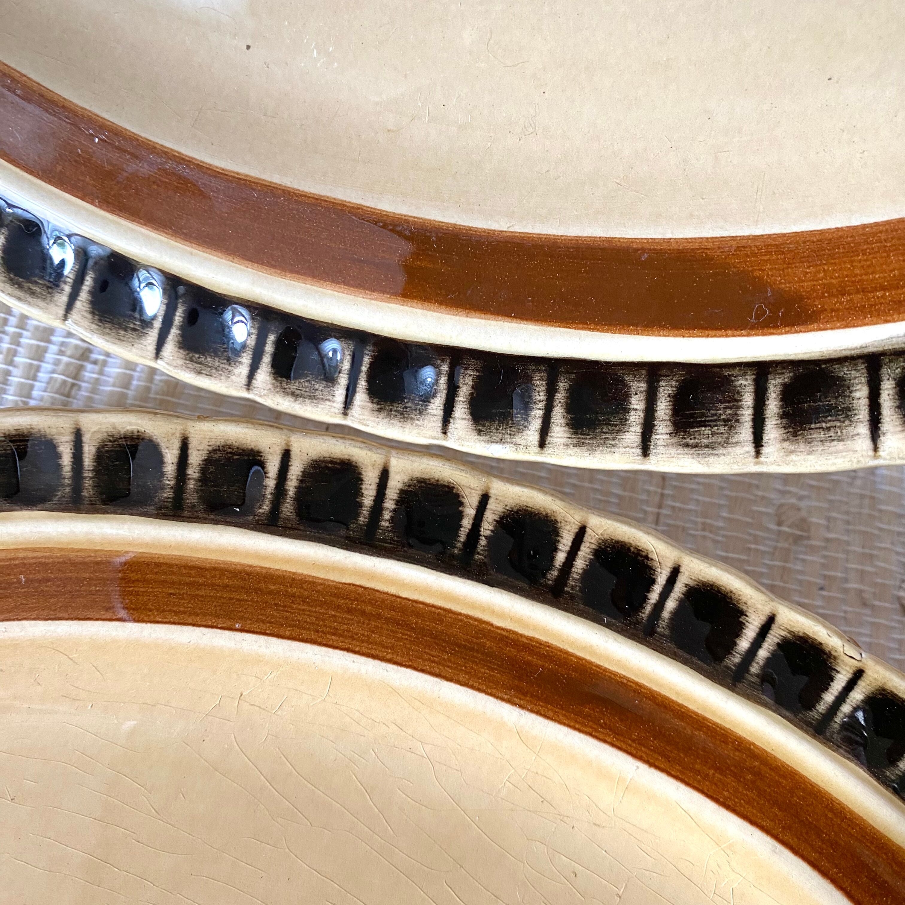 Gien earthenware ravines