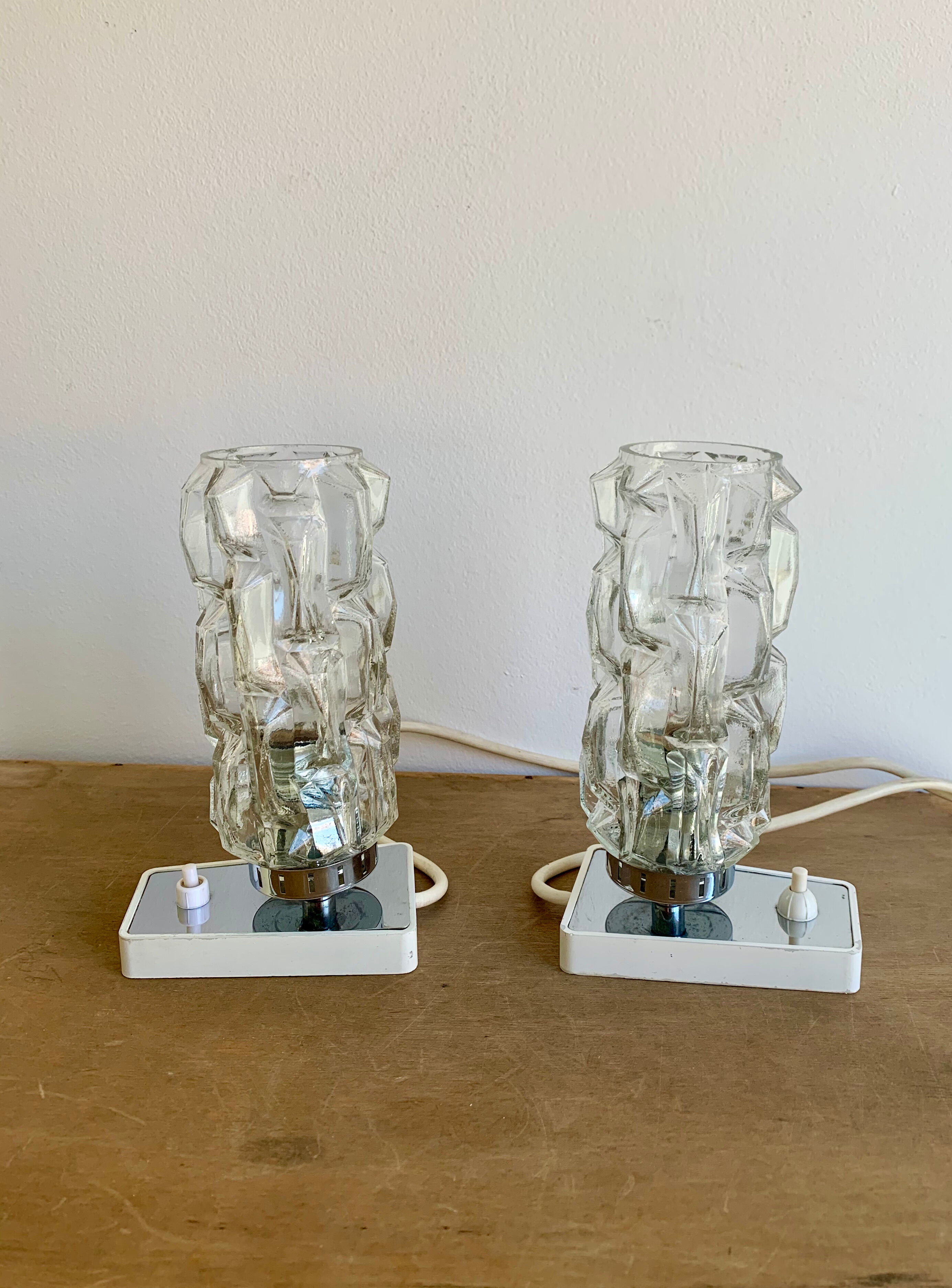 Pair of bedside lamps, Germany, 1970