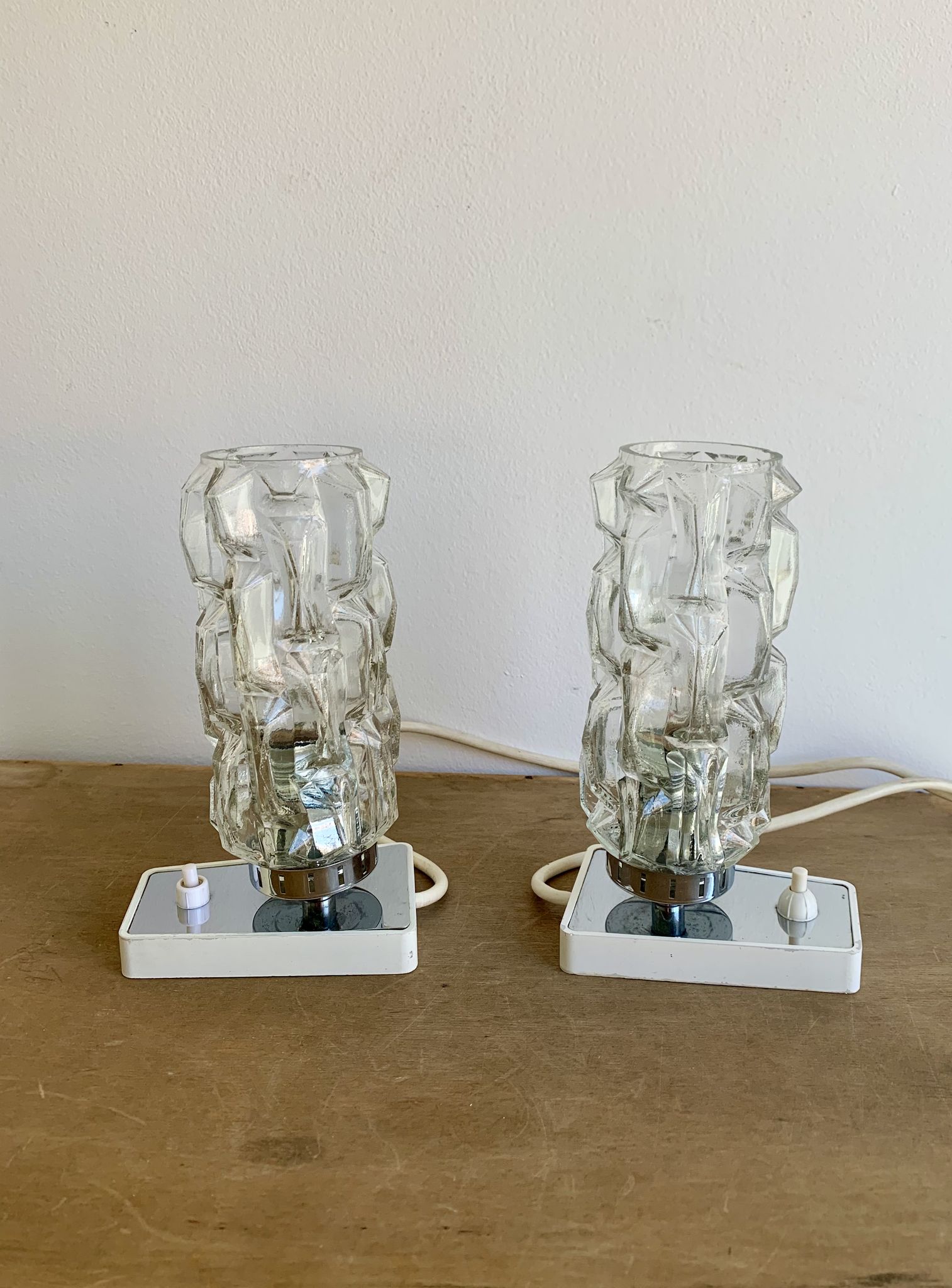 Pair of bedside lamps, Germany, 1970