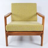 Fauteuils BZ jaune chiné