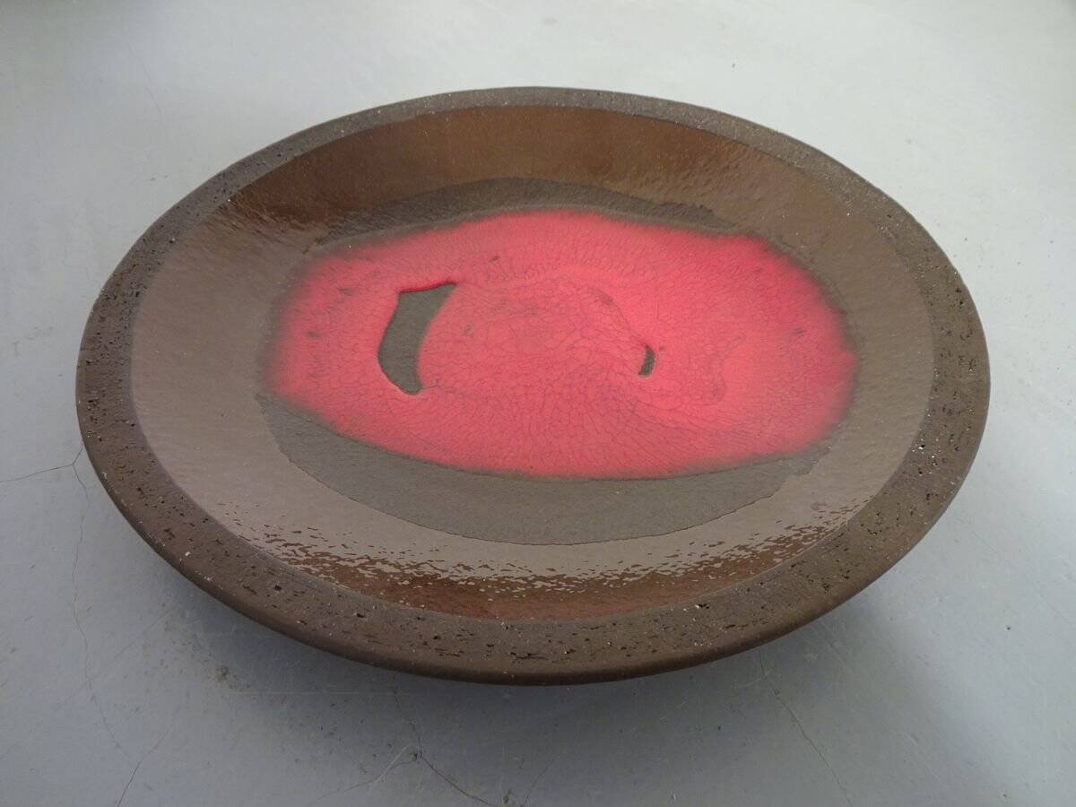 Danish ceramic dish from Lehmann, 1970s