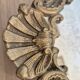 Antique table mirror in bronze — Louis XV Rococo style — 1900-1920