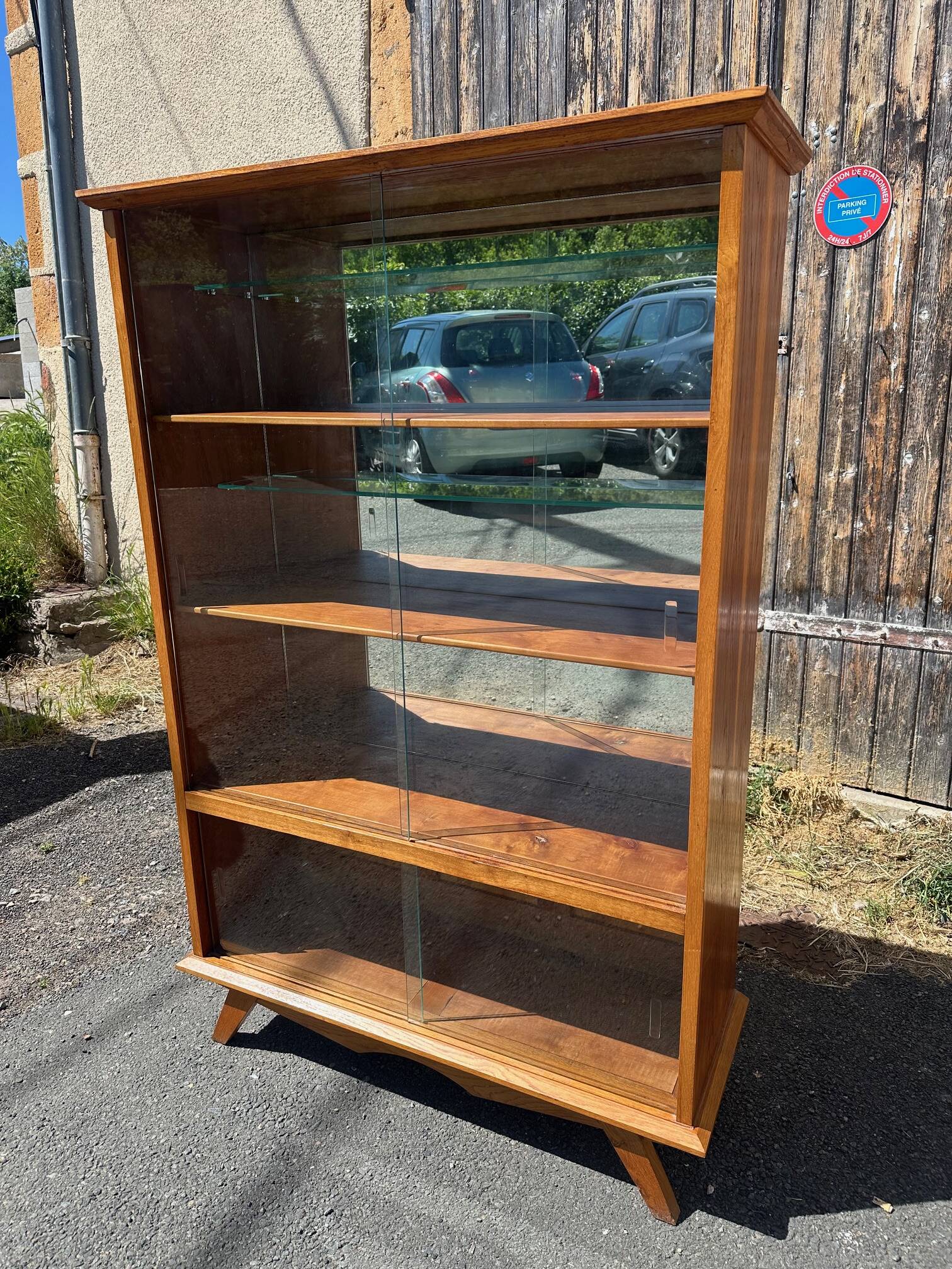 Vintage display cabinet