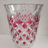 Val Saint Lambert Crystal Vase