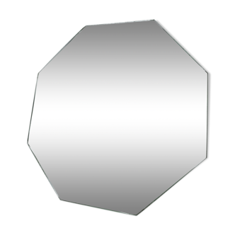 Beveled mirror of 30/40 years - 21x21cm