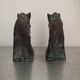 Bronze bookends