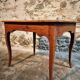 French side table in cherry wood, late 18th century.