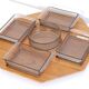 Karl Holmberg's vintage teak and glass tray
