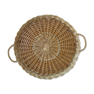 Wicker tray