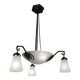 Muller Art Deco glass chandelier