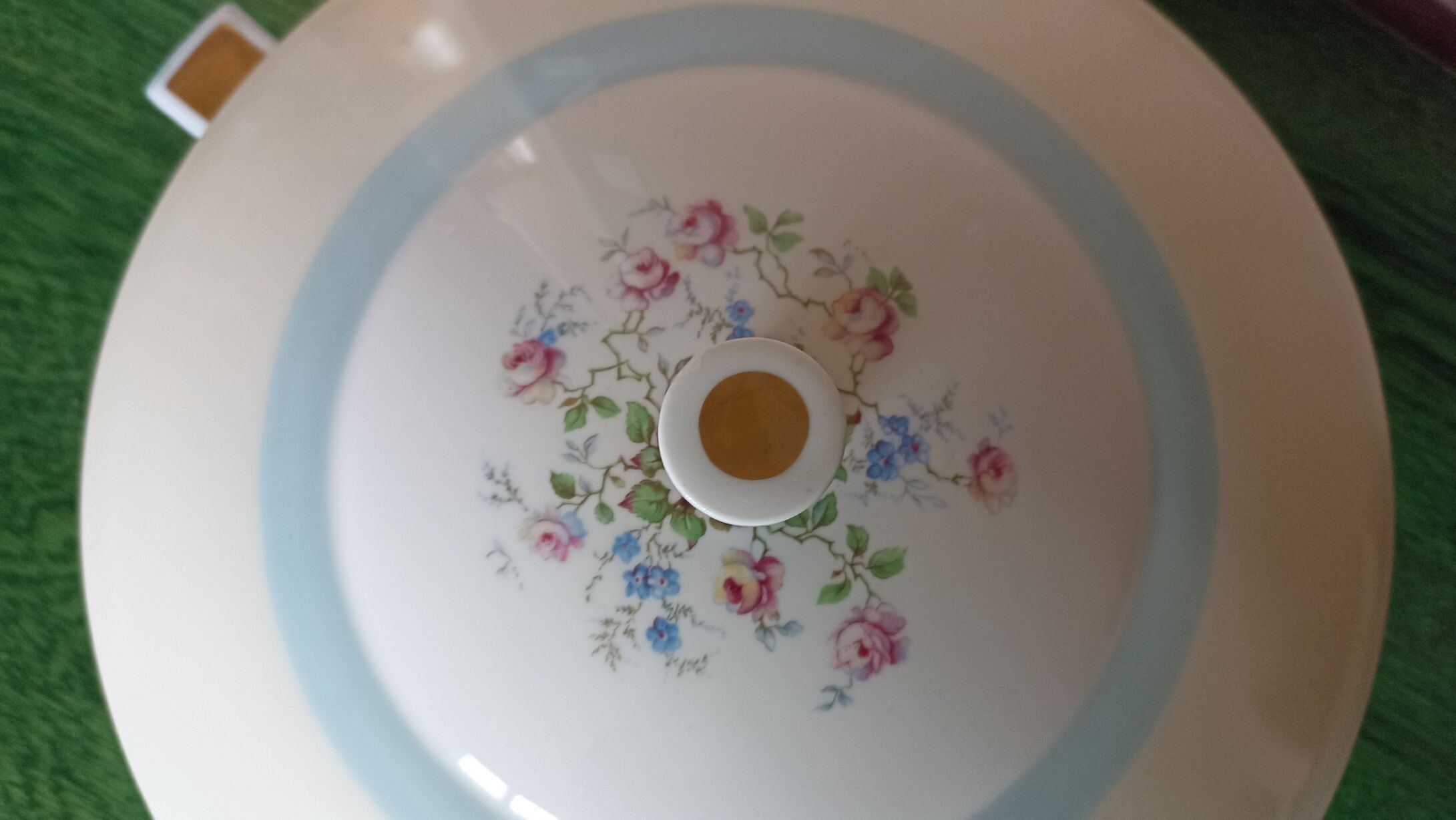 Salad bowl and vegetable Robert Haviland & Le Tanneur