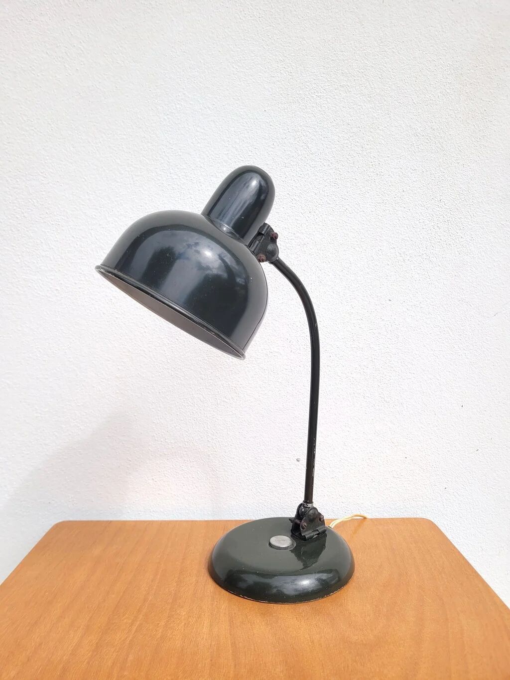 Vintage desk lamp from the 50s and 60s in the Kaiser Idell style.