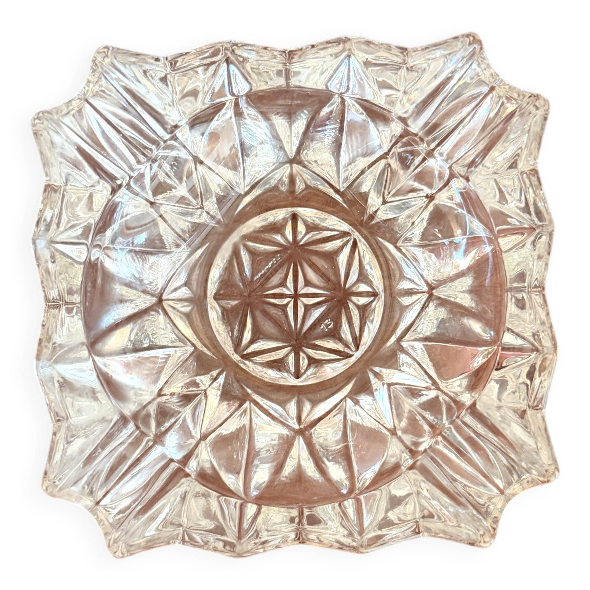 Glass ashtray and pocket tray