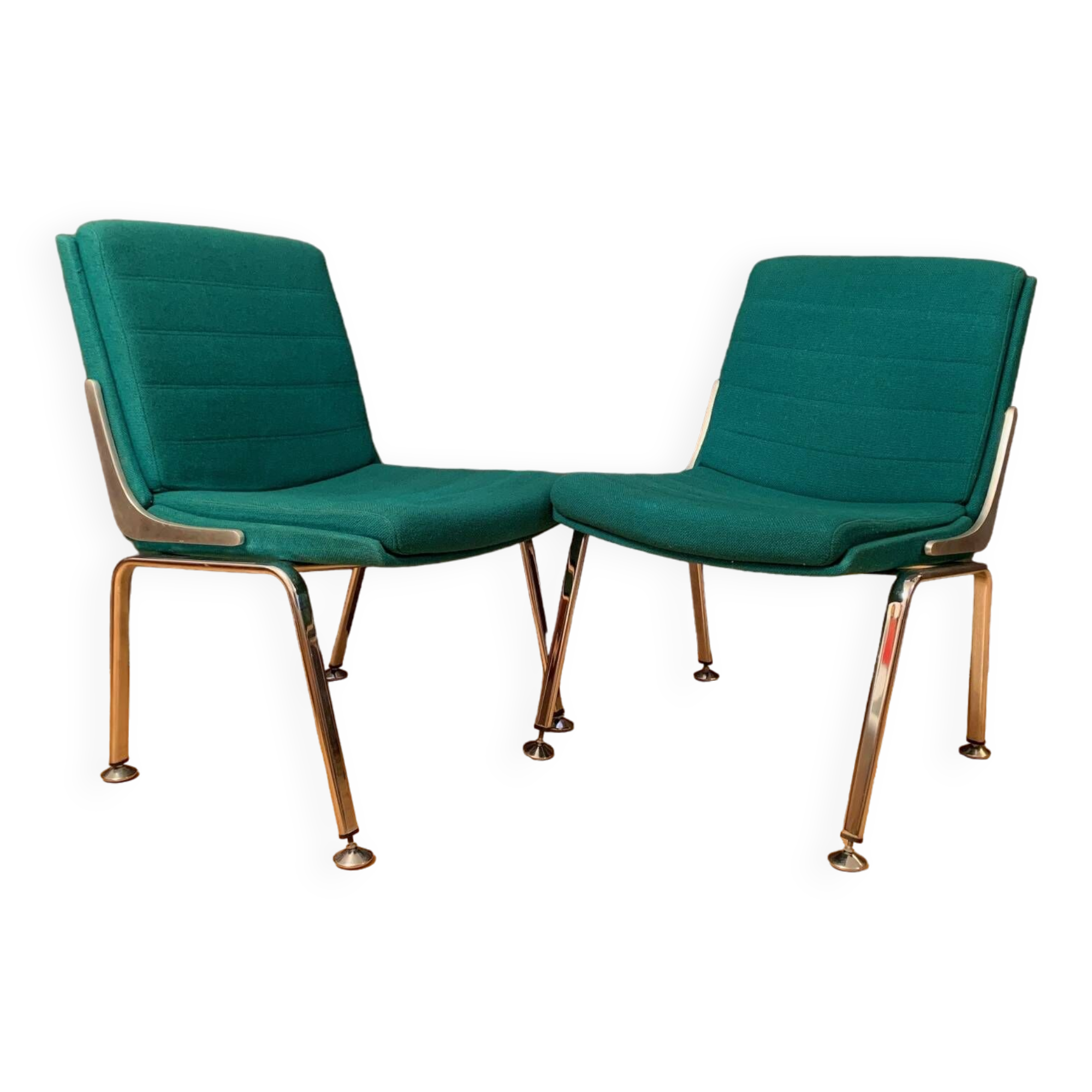 A pair of Drabert chairs, Germany, 1970s