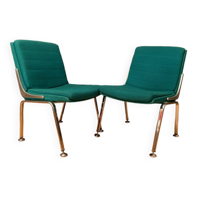 A pair of Drabert chairs, Germany, 1970s