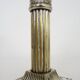 Pair of Antique Silver Plated Corinthian Candlesticks