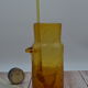 Champagne carafe or soup bowl in blown glass