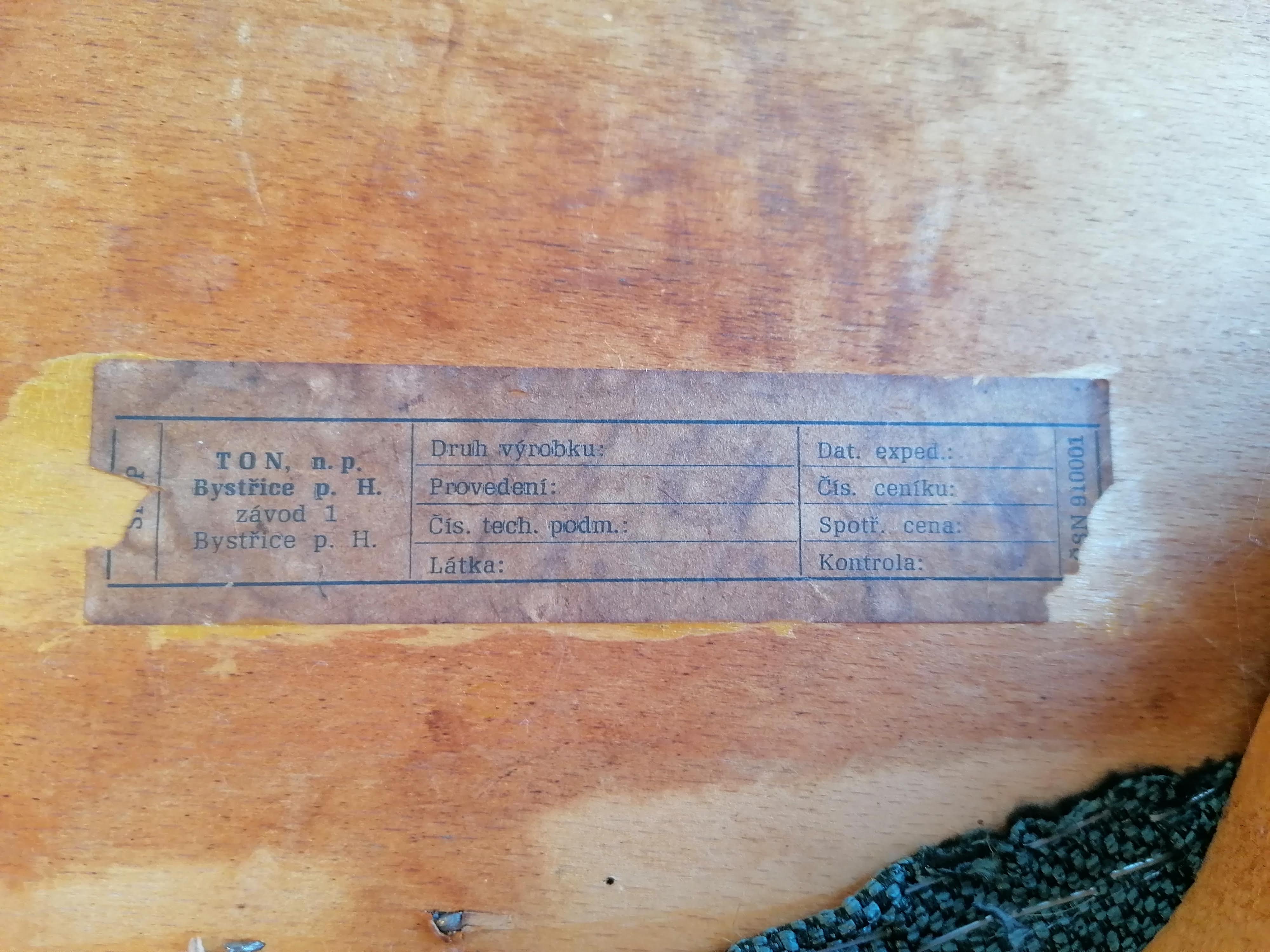 Pair of Scandinavian style armchairs, Antonin Suman, for Ton, Czech, 70s