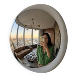 Trendy half-sphere wall mirror