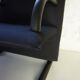 Vintage Black Canvas Highback T-Line Armchair by Burkhard Vogtherr by Arflex, 1984
